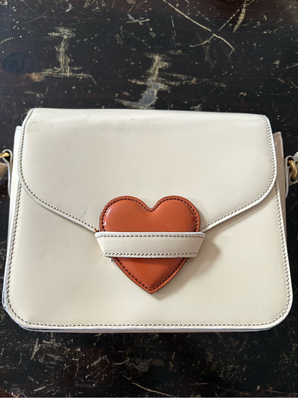 Moschino Heart Cross Body Bag